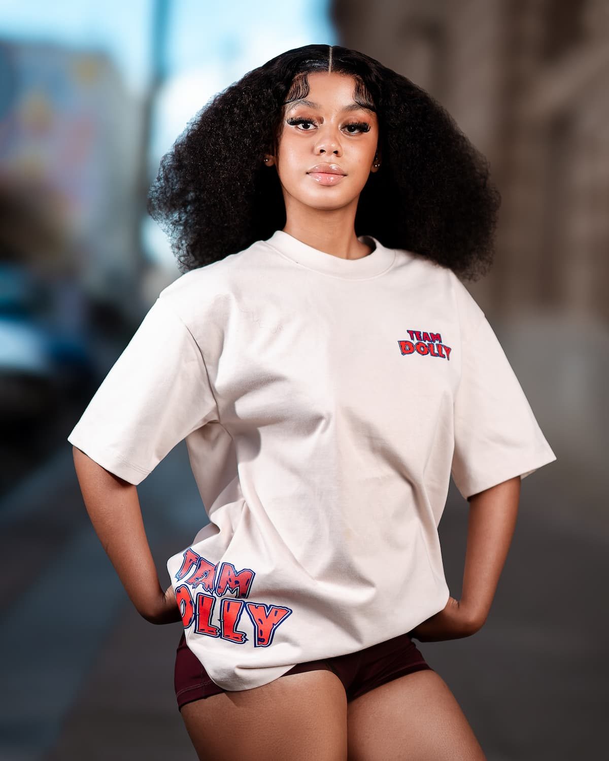 Team Dolly shirt in Pink